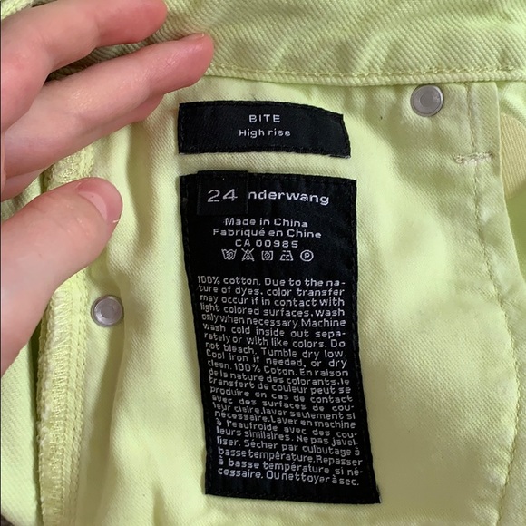 Alexander Wang Bite Short Neon Green Highlighter - Picture 11 of 12